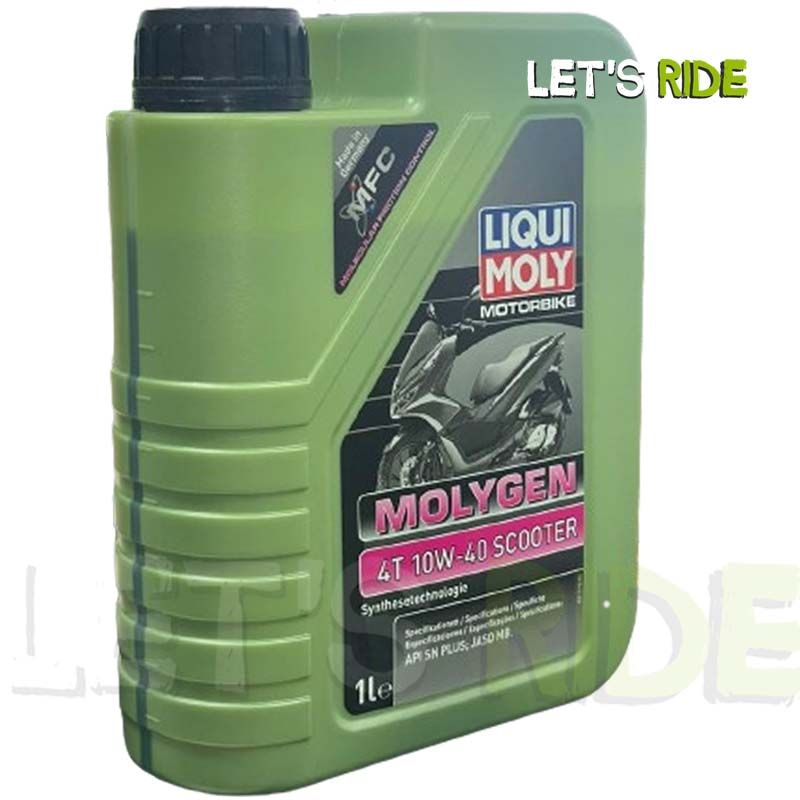 Huile Moteur De Base Pour Scooter Moto 10w40 4t 1l Liqui Moly Let S Ride