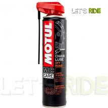 Let's Ride - Lubrifiant chaine C3 400ml MOTUL - Tunisie Meilleur Prix (Moto, Pièces, Accessoires, Entretien) 