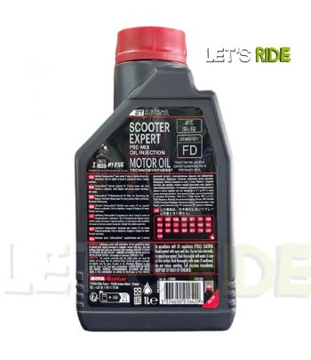 Huile 2T SCOOTER EXPERT 1L MOTUL