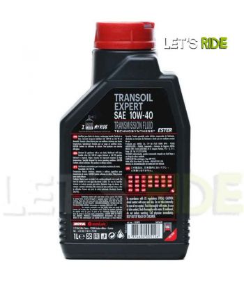 Huile de boite a vitesse et transmission Transoil Expert 10W40 1L Motul