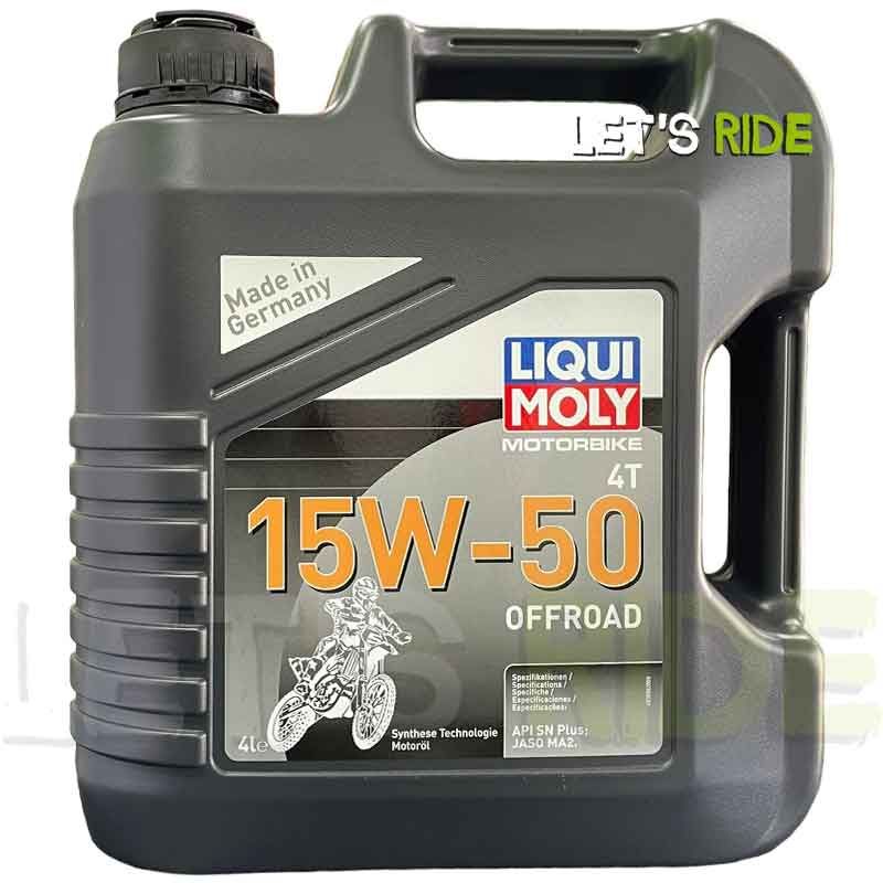 Huile moteur 15W50 4T 4L LIQUI MOLY