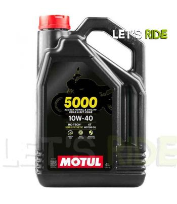 Huile moteur 10W40 5000 4T 4L MOTUL