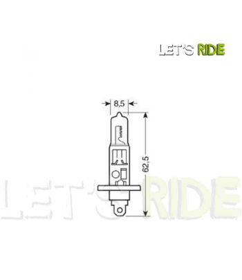 Let's Ride - Ampoule H1 12V 55W OSRAM - Tunisie Meilleur Prix (Moto, Pièces, Accessoires, Entretien) 