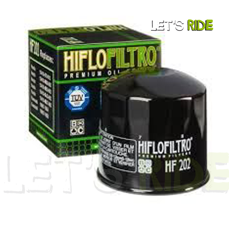 Let's Ride - Filtre a Huile HF202 HIFLOFILTRO - Tunisie Meilleur Prix (Moto, Pièces, Accessoires, Entretien) 