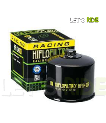 Filtre a Huile HF124RC HIFLOFILTRO pour Kawazaki Ninja H2R (2015-2022)