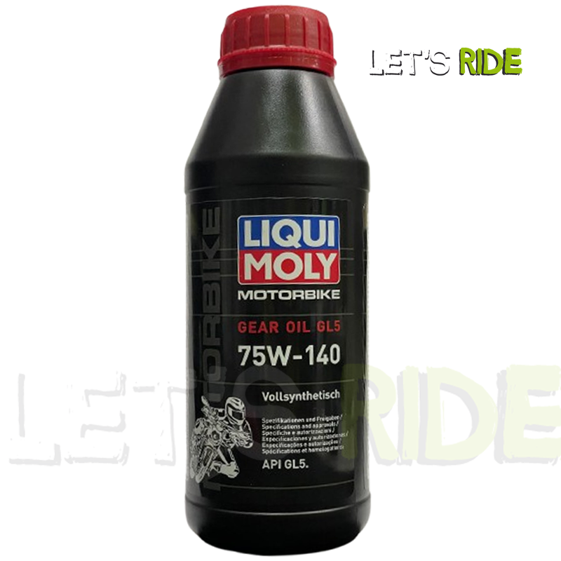 Let's Ride - Huile de transmission 75W-140 500ml LIQUI MOLY - Tunisie Meilleur Prix (Moto, Pièces, Accessoires, Entretien) 