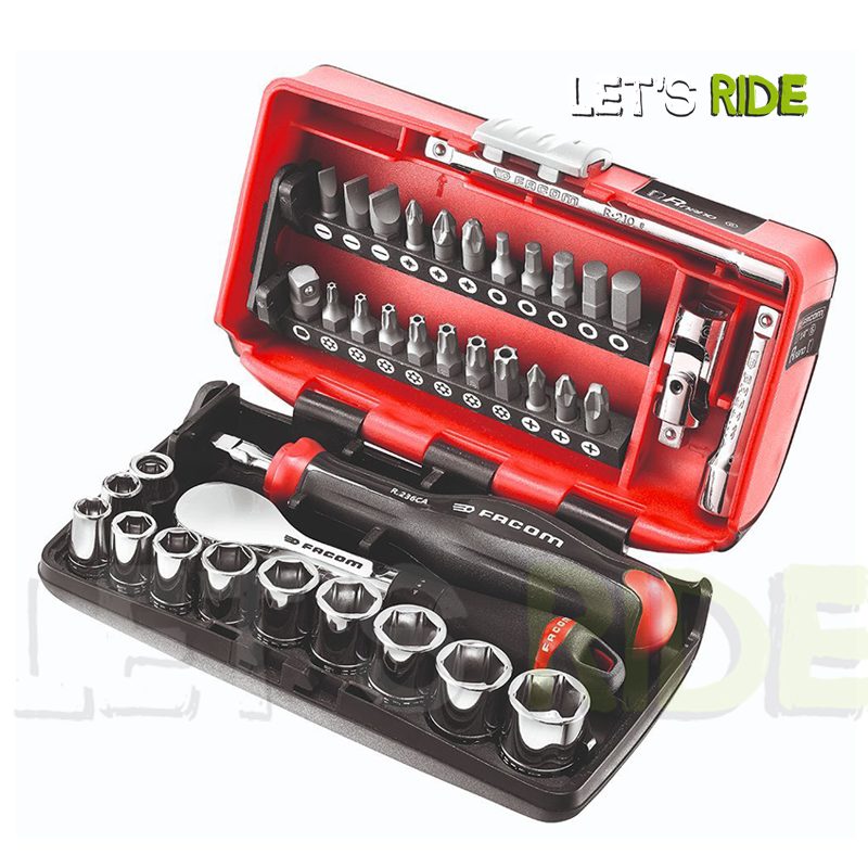Let's Ride - Jeu de douilles à cliquet 38 Outils Facom - Tunisie Meilleur Prix (Moto, Pièces, Accessoires, Entretien) 