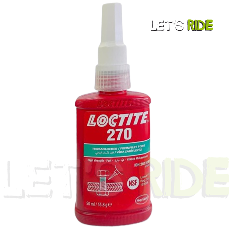 Let's Ride - Frein filet LOCTITE 270 50ml - Tunisie Meilleur Prix (Moto, Pièces, Accessoires, Entretien) 