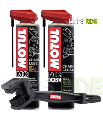 Let's Ride - Pack entretien chaine OFF Road Motul - Tunisie Meilleur Prix (Moto, Pièces, Accessoires, Entretien) 