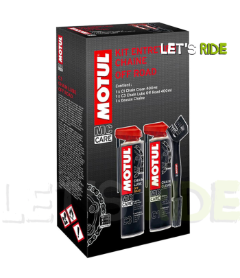 pack entretien chaine moto off road