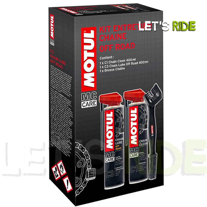 Let's Ride - Pack entretien chaine OFF Road Motul - Tunisie Meilleur Prix (Moto, Pièces, Accessoires, Entretien) 