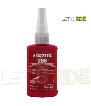 Frein filet LOCTITE 266 rouge haute résistance 50ml