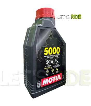 Huile moteur 20W50 5000 4T 1L MOTUL