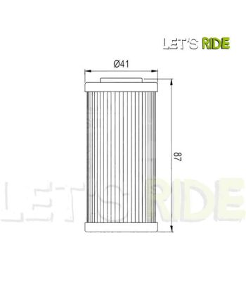 Let's Ride - Filtre a Huile HF611 HIFLOFILTRO - Tunisie Meilleur Prix (Moto, Pièces, Accessoires, Entretien) 