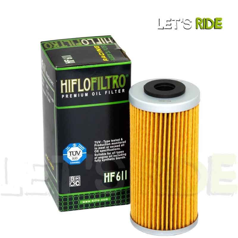 Let's Ride - Filtre a Huile HF611 HIFLOFILTRO - Tunisie Meilleur Prix (Moto, Pièces, Accessoires, Entretien) 