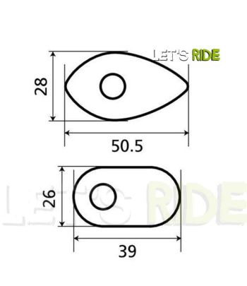Let's Ride - Adaptateurs clignotants HONDA LAMPA - Tunisie Meilleur Prix (Moto, Pièces, Accessoires, Entretien) 
