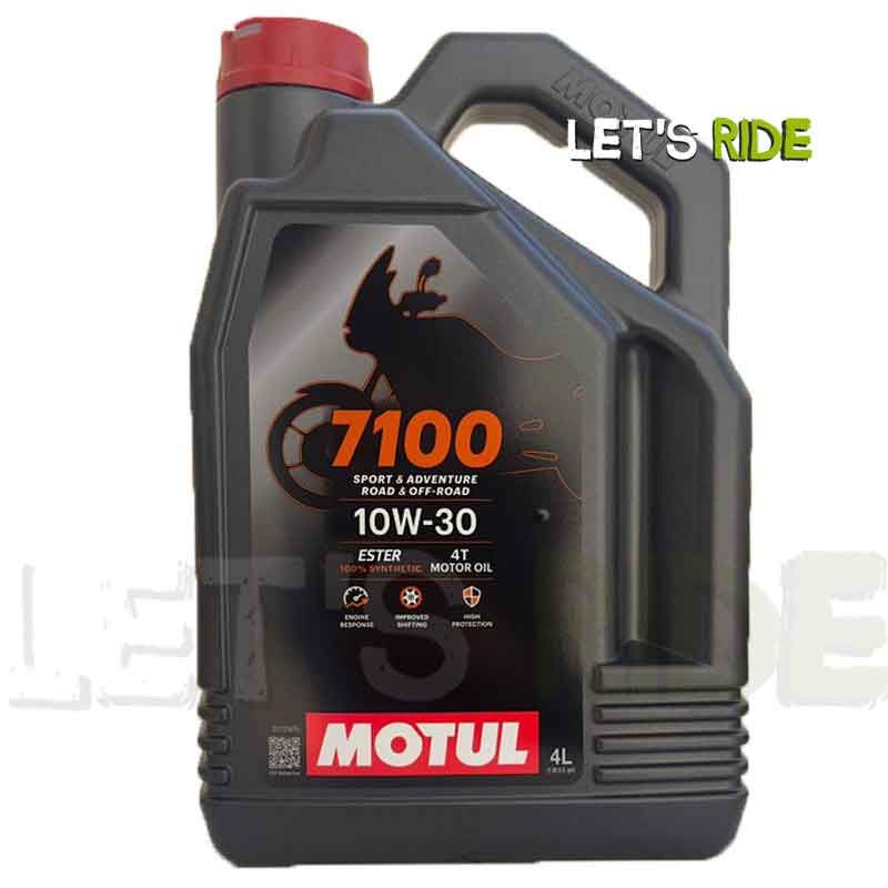 Let's Ride - Huile moteur 10W30 7100 4T 4L MOTUL - Tunisie Meilleur Prix (Moto, Pièces, Accessoires, Entretien) 