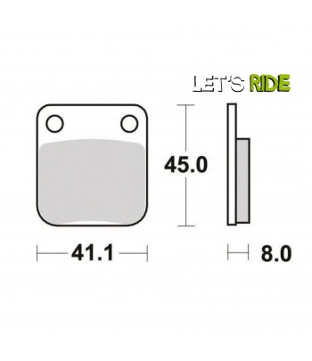 Let's Ride - Plaquette de frein 1144 EBC - Tunisie Meilleur Prix (Moto, Pièces, Accessoires, Entretien) 
