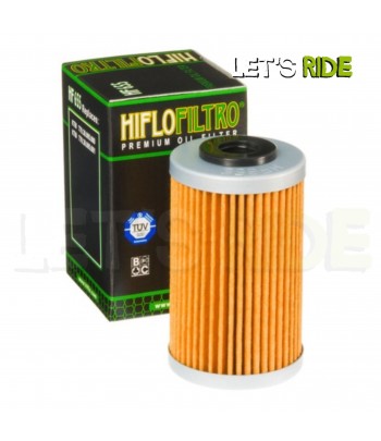 Let's Ride - Filtre a Huile HF655 HIFLOFILTRO - Tunisie Meilleur Prix (Moto, Pièces, Accessoires, Entretien) 