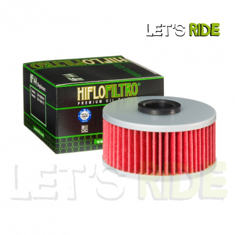 Let's Ride - Filtre a Huile HF144 HIFLOFILTRO - Tunisie Meilleur Prix (Moto, Pièces, Accessoires, Entretien) 