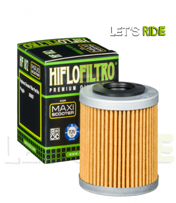 Let's Ride - Filtre a huile HF182 HIFLOFILTRO pour Piaggio Beverly 350 /400 - Tunisie Meilleur Prix (Moto, Pièces, Accessoires, 