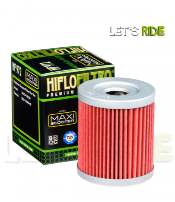 Let's Ride - Filtre a Huile HF972 HIFLOFILTRO - Tunisie Meilleur Prix (Moto, Pièces, Accessoires, Entretien) 