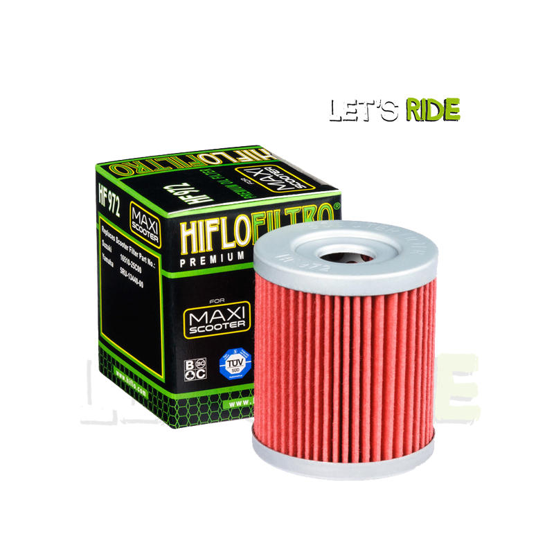 Let's Ride - Filtre a Huile HF972 HIFLOFILTRO - Tunisie Meilleur Prix (Moto, Pièces, Accessoires, Entretien) 