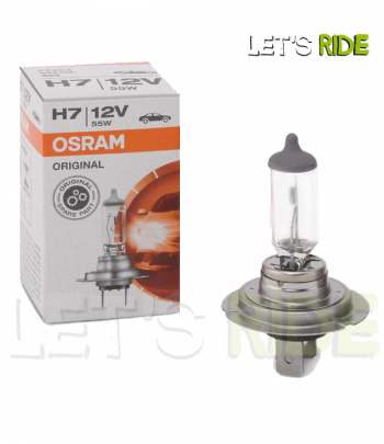 Let's Ride - Ampoule H7 12V 55W PX26d OSRAM - Tunisie Meilleur Prix (Moto, Pièces, Accessoires, Entretien) 