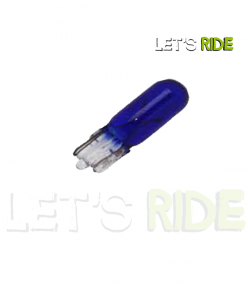 Ampoule tableau du bord T5 1.2W Bleu au meilleur prix -Let's Ride