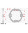 Let's Ride - Couronne 44485 acier AFAM Pour quad KYMCO MXU 250 - Tunisie Meilleur Prix (Moto, Pièces, Accessoires, Entretien) 