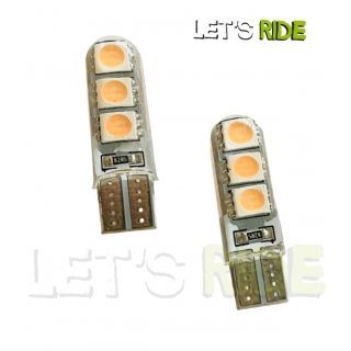 Ampoule LED T10 5W 12V orange OSRAM