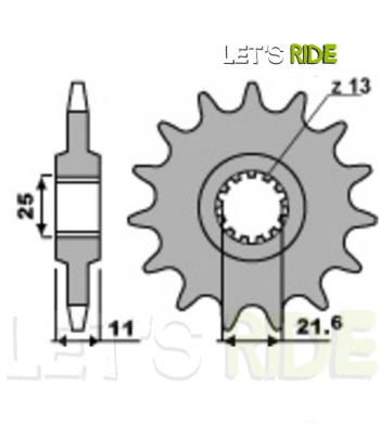 Let's Ride - Pignon sortie de boite 32142 PBR pour Yamaha YZF-R6 2006-2020 - Tunisie Meilleur Prix (Moto, Pièces, Accessoires, E
