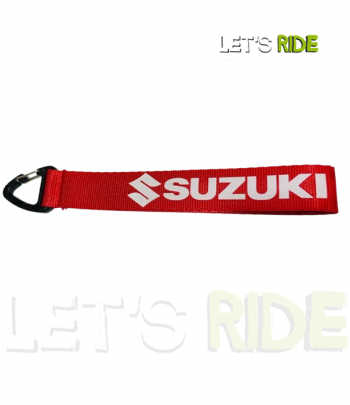 Porte clé moto suzuki rouge
