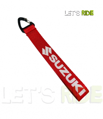 Porte clé moto suzuki rouge