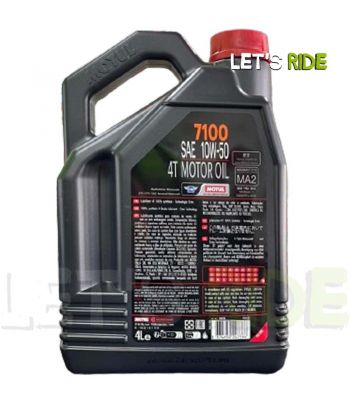 Huile moteur 10W50 7100 4T 4L MOTUL