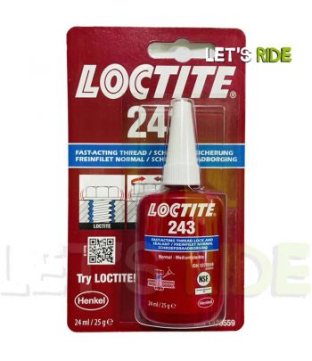 Let's Ride - Frein filet LOCTITE 243 24 ml - Tunisie Meilleur Prix (Moto, Pièces, Accessoires, Entretien) 