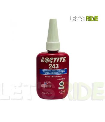 Let's Ride - Frein filet LOCTITE 243 24 ml - Tunisie Meilleur Prix (Moto, Pièces, Accessoires, Entretien) 