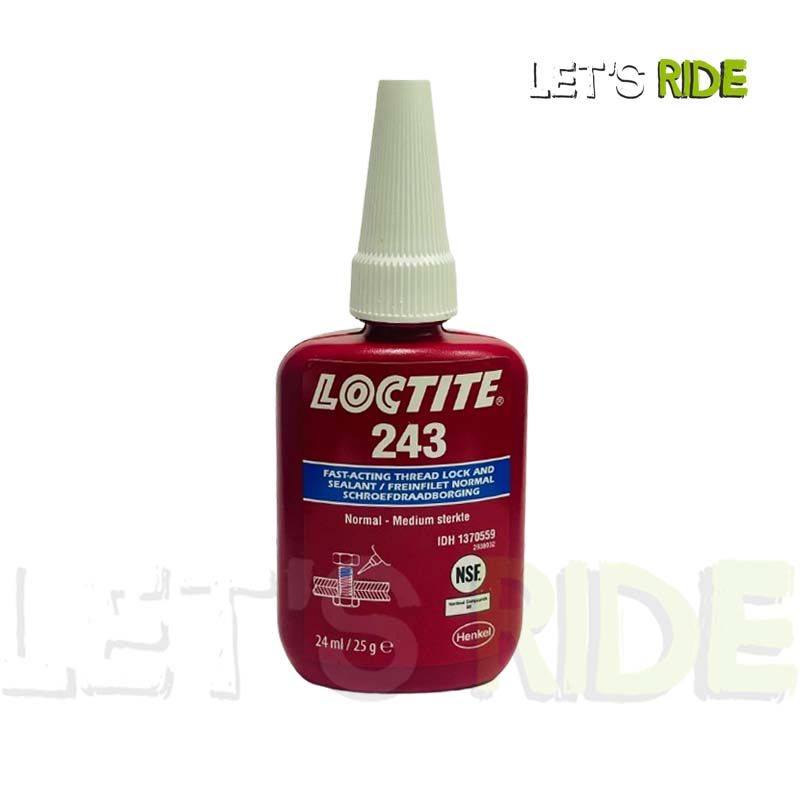 Let's Ride - Frein filet LOCTITE 243 24 ml - Tunisie Meilleur Prix (Moto, Pièces, Accessoires, Entretien) 